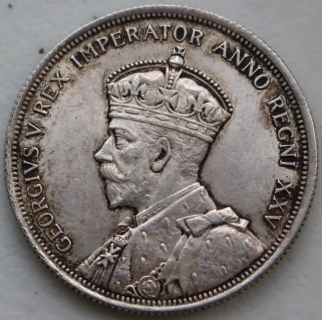 1935 CANADA $1 DOLLAR .800 SILVER - King George V Silver Jubilee