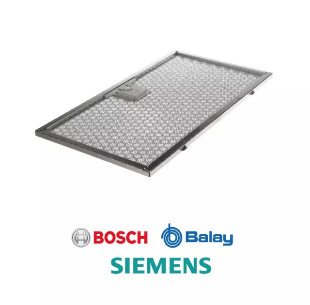FILTRO ANTIGRASA CAMPANA Extractora Balay Bosch Siemens 11007616 EUR 99,25  - PicClick FR