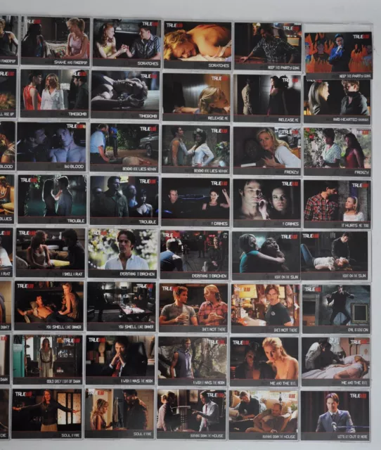True Blood Premiere Edition Base Trading Card Set 98 Cards 3