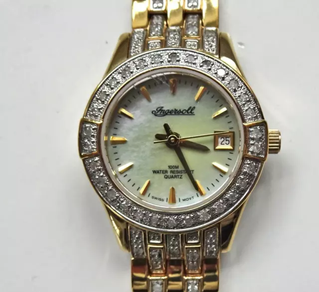 LADIES' INGERSOLL &DIAMOND& Quartz Watch with Date (IG0133DM) £31.00 ...