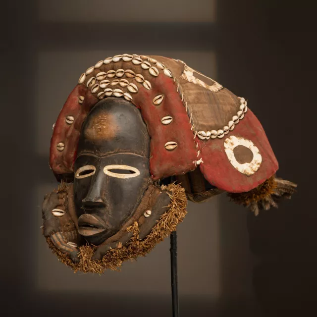 D317 - Masque Dan / Yacouba, Art Tribal Premier Ancien Africain, Rci