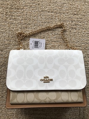 klare crossbody in blocked signature