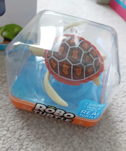 Robo Turtle By Zuru Real Live Pets Brand NEW Bnib Toy Robo Alive Boys Girls