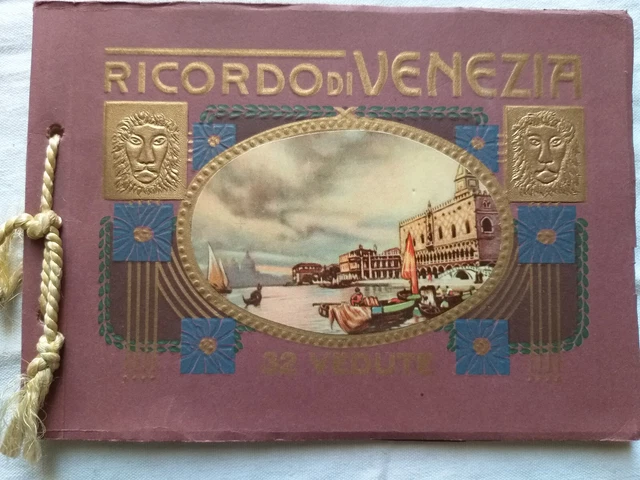 Ricordo di Milano - 32 vedute fotografiche in bianco e nero, album 'a fisarmonica' - Euro Filatelia Numismatica MB