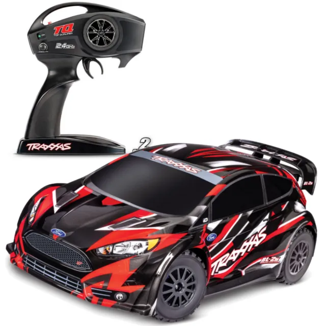 Traxxas TRX74154-4-ROSSO - FORD FIESTA ST Rally Brushless BL-2s - ROSSO