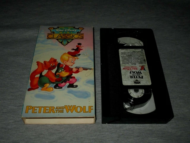 PETER AND THE Wolf-Walt Disney Mini Classics Vhs Video EUR 4,69 ...