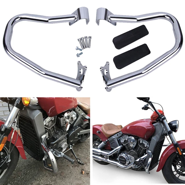 CHROME HIGHWAY ENGINE Guard Crash Bar For Indian Scout 20152023 Sixty