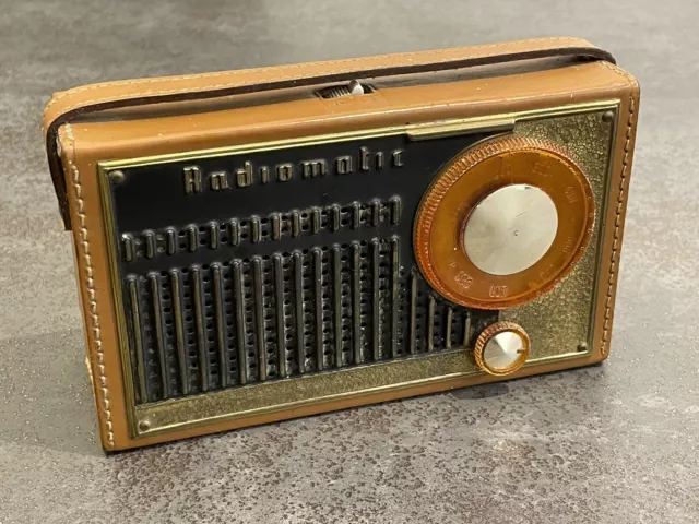 Radio Transistor TSF ancienne Radiomatic Vintage modèle très rare