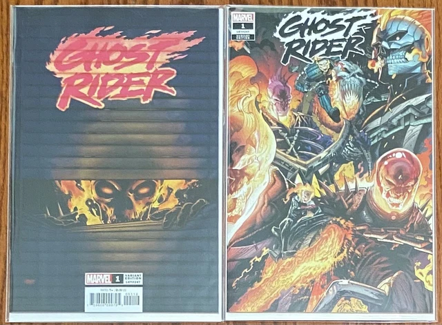 Ghost Rider #1 Stegman Wraparound & Fornes Window Shades All NM 9.0+ 2022 Marvel