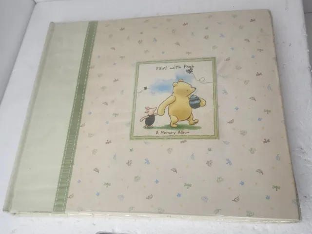 Disney Classic Pooh Keepsake Baby Book A Days With Pooh New Photo Album Vintage