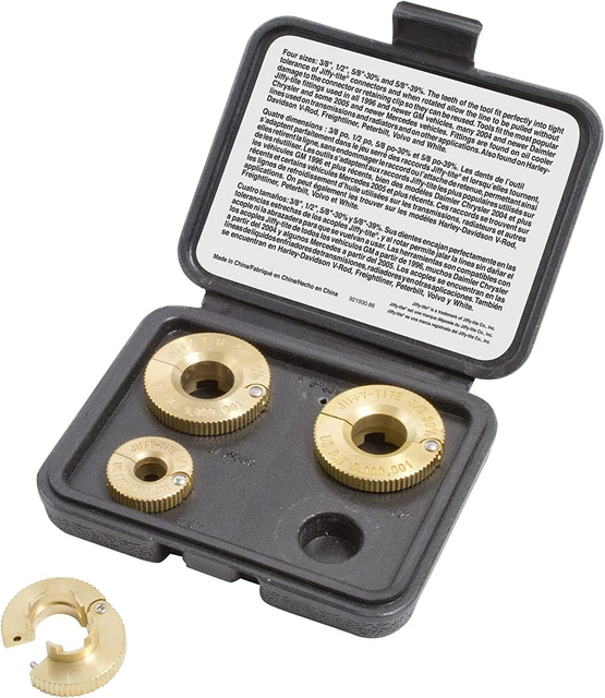 New Lisle Tools 22990 Low Profile Jiffytite Disconnect Tool Kit