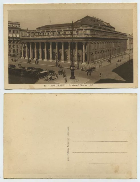 65891 - Bordeaux - Le Grand Theatre - alte Ansichtskarte