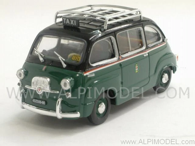 Modèle Réduit FIAT 1500 Taxi Cab Milan 1963 – échelle 1:43, Collection Altaya / IXO
