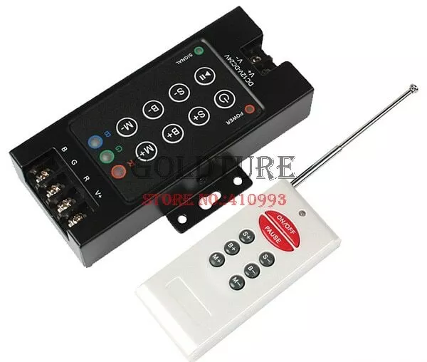 Contrôleur rvb pour lampe de piscine DC12V synchrone RGB charge Max 144 W
