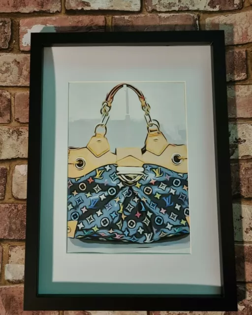 Louis-Vuitton-Bag-Pop-Art-Print - BIG Wall Décor
