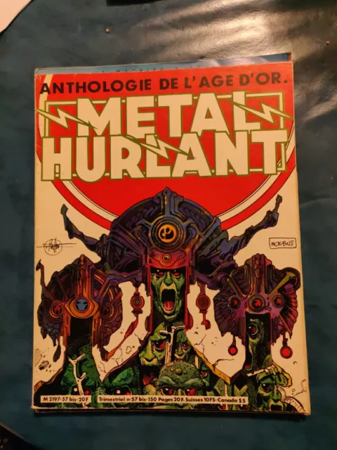 Métal Hurlant Nº57 Bis Anthologie De L'âge D'or