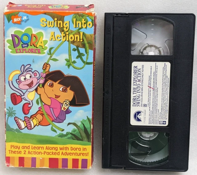 DORA THE EXPLORER Swing Into Action (VHS, 2001, Nick Jr.) £11.52
