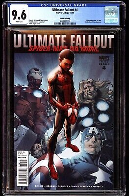 Ultimate Fallout 4 CGC 9.6 White 1st Appearance Miles Morales 2nd Print 2011