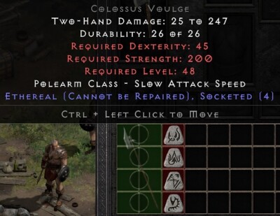 ETH CV INSIGHT Rune Word Craft Pack Diablo 2: Resurrected D2 Softcore ...