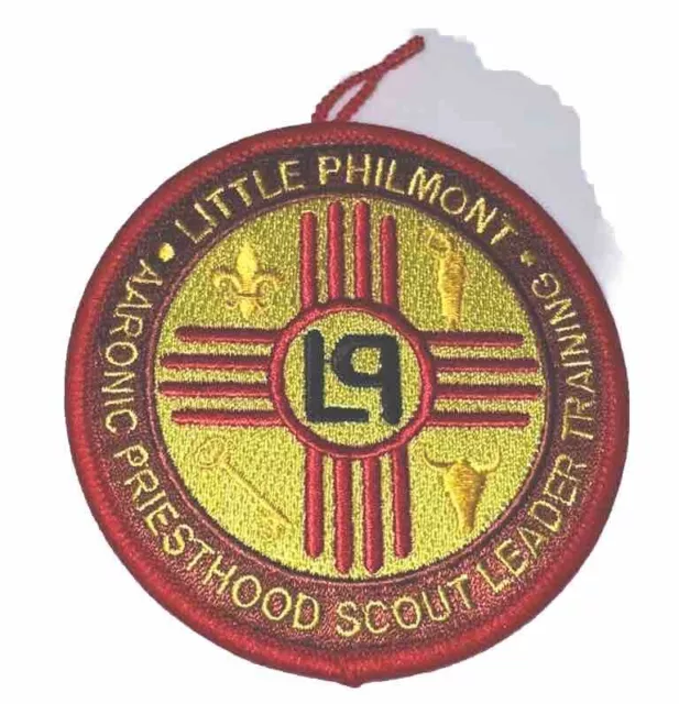 Older Boy Scout  Little Philmont Aaronic Priesthood Scout Leader Training Patch