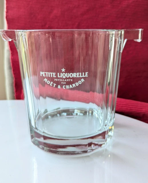 Seau à glace/rafraichisseur à vin en verre « Petite