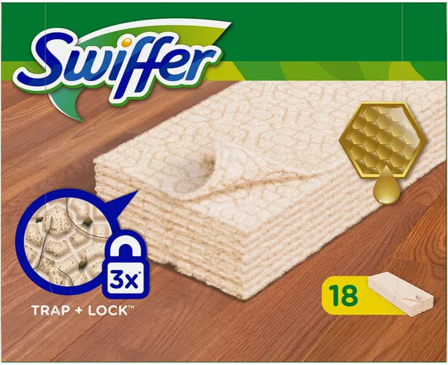 Swiffer Holz & Parkett Staubmagnet Wischtücher Holz und Parkett Nachfüllpackung