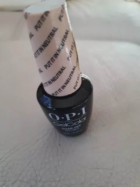OPI Put It in Neutral Gelcolor