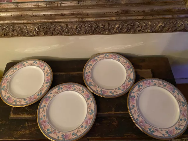 4 Noritake Embassy Suite Dinner Plates