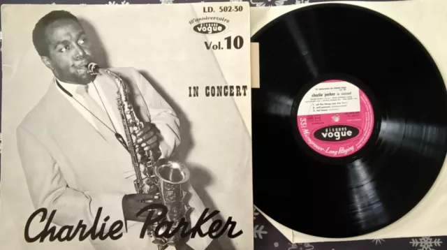 Disque Vinyl 33 T Charlie Parker