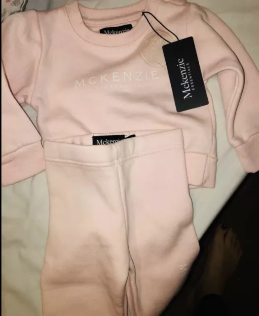 Pink hotsell mckenzie tracksuit