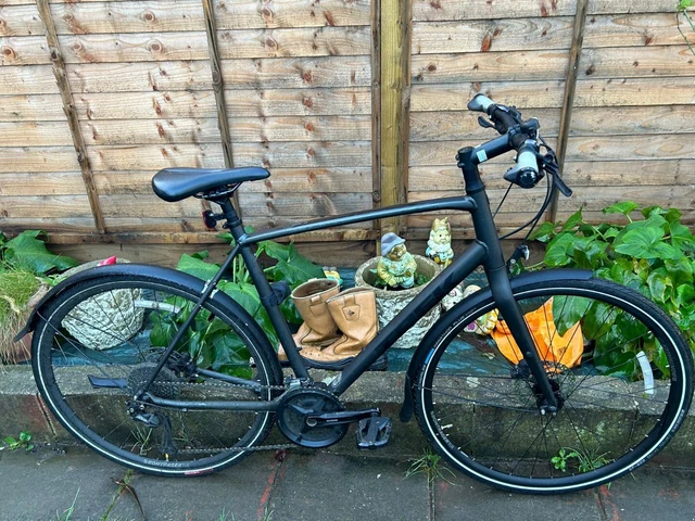 TREK FX 3 Disc Hybrid Bike 2023 Matte Black 560.00 PicClick UK