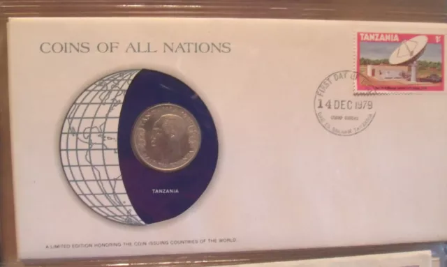 Coins of All Nations Tanzania 1 Shilingi 1980 UNC