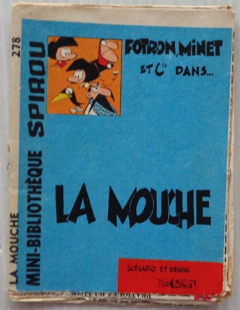 Mini Story No 278 Fly Spirou No 1422 Bissot 1965