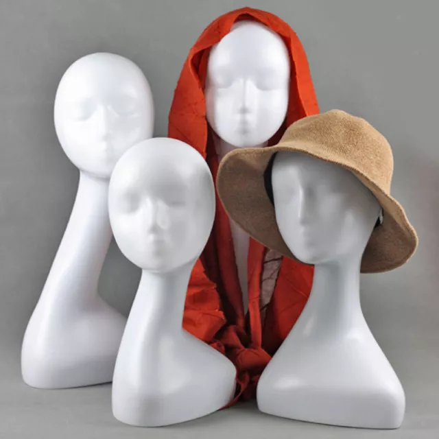 Mannequin Head Models Irrégulier Mannequin Head Hat Foulard Bijoux Stand Rack
