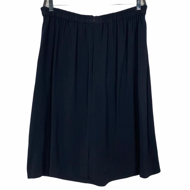 Amanda Smith II Women Skirt Blue A Line Elastic Waist Back Zip Blue Size 24W
