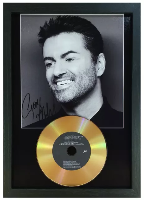 George Michael - Signed Photo With Choice Of Gold Disc Collectable Memorabilia 3