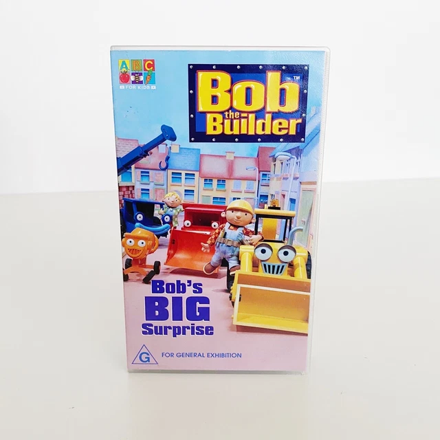 BOB THE BUILDER Bobs Big Surprise ABC Kids VHS Tape 2000 £5.79