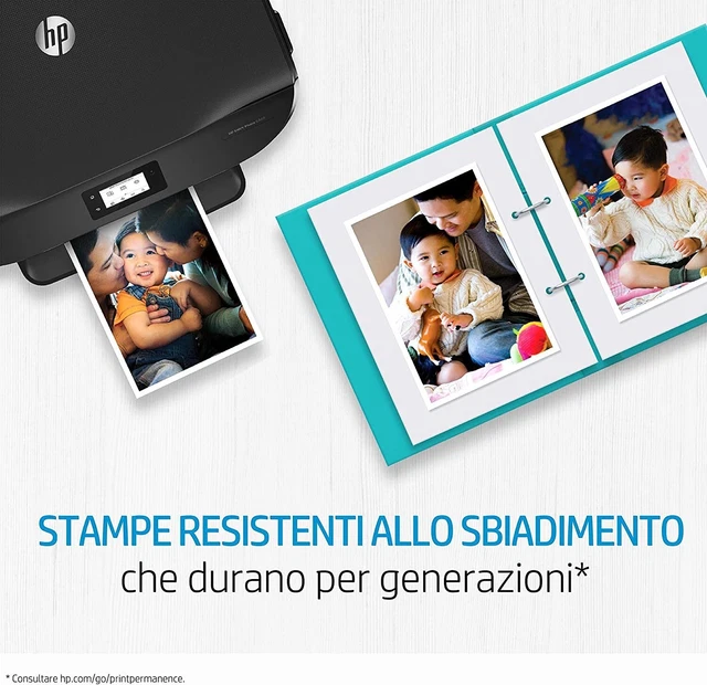 HP 304 Nero, N9K06AE, Cartuccia Originale HP, Comp. con Stampanti HP DeskJet 4