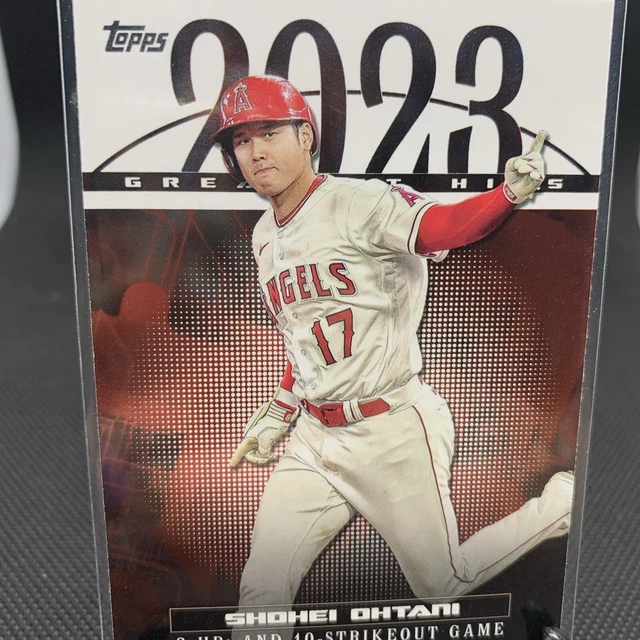 2024 TOPPS SERIES 1 Shohei Ohtani 2023 Greatest Hits 23GH13 Los