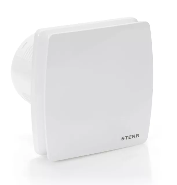 STERR - Ventilador de baño silencioso con sensor de humedad - LFS100-QH