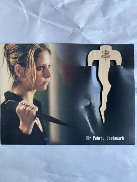 Buffy the Vampire Slayer Mr. Pointy Bookmark Wooden Stake Loot Crate Exclusive