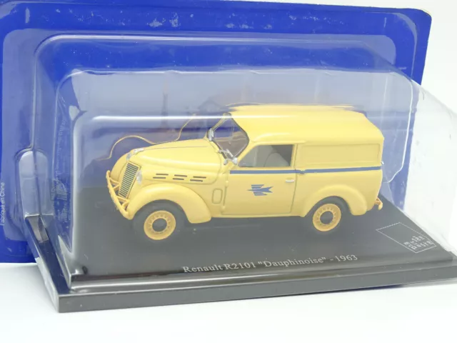 Universal Hobbies UH Presse La Poste 1/43 - Renault 2101 Dauphinoise 1963
