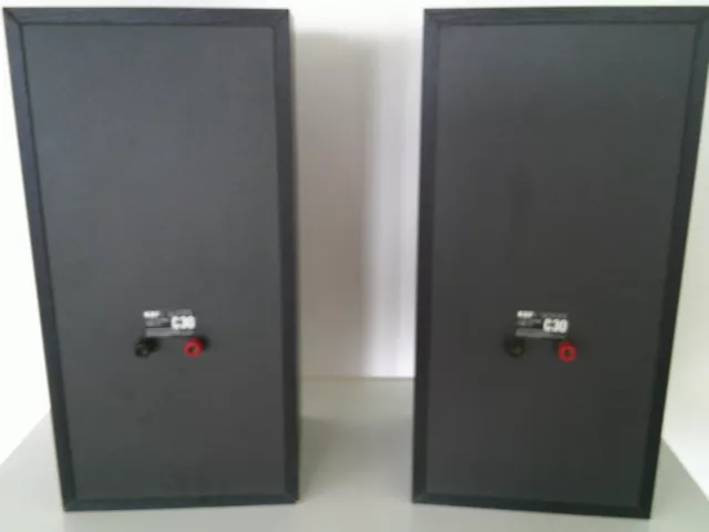 KEF C30 Loudspeakers 2 way Bookshelf 3
