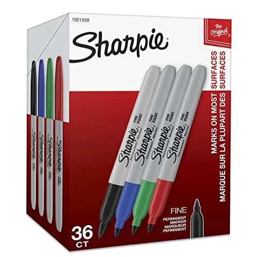 Permanent Markers, Fine Tip Marker Set, Stocking Stuffer, Teacher Gifts, Art ...