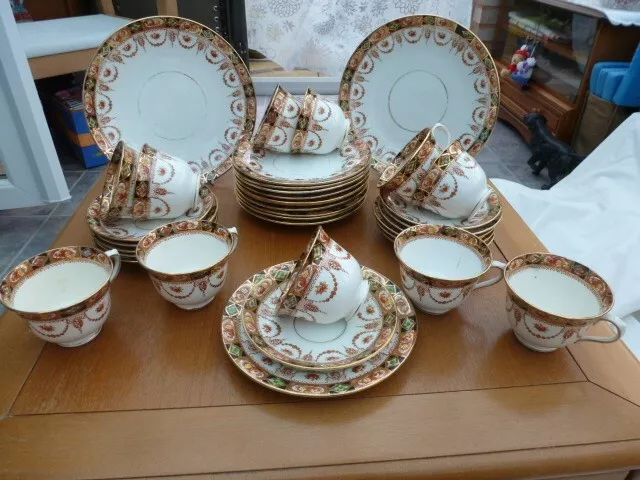 China Tea Set 42 Pieces Lawleys Norfolk Pottery Stoke Or REASONABLE OFFER.