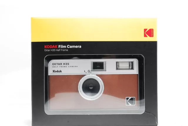 [Sin usar] Cámara de película Kodak Ektar H35 de medio fotograma de 35 mm,...