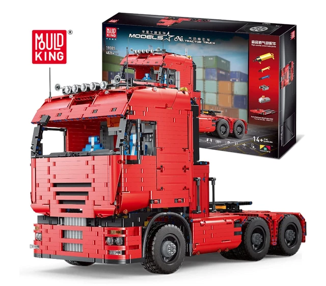 Mould King 12040 Magnetzug Bausteinset - Mit Fernsteuerung & App-Steuerung