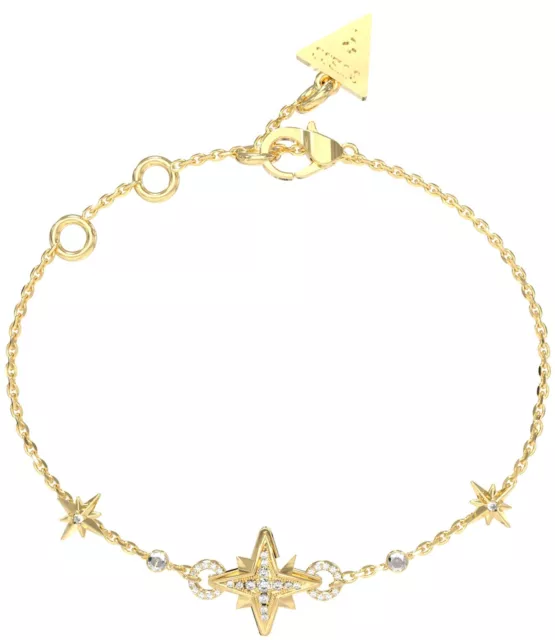 Guess Bijoux Bracelet pour Femmes En The Sky Couleur D'Or JUBB03330JWYGS