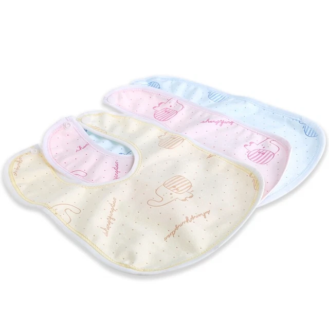 Cartoon Printing Baby Bibs Newborn Stuff Baby Feeding Bibs Velvet Baby Supplies