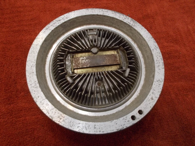 71 1971 Corvette Fan Clutch Schwitzer 080271SC Yellow Daub Original Good Shape